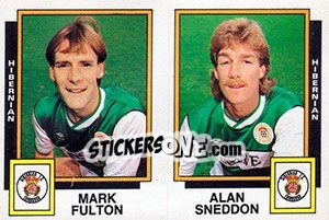 Sticker Mark Fulton / Alan Sneddon - UK Football 1985-1986 n. 510 - Panini