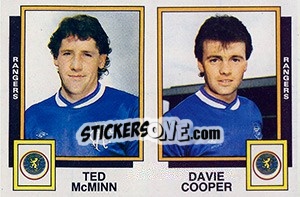 Sticker Ted McMinn / Davie Cooper