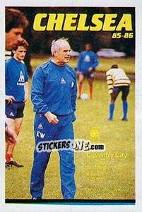 Sticker Chelsea - UK Football 1985-1986 n. 546 - Panini