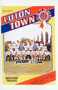 Sticker Luton Town - UK Football 1985-1986 n. 552 - Panini