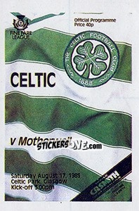 Sticker Celtic - UK Football 1985-1986 n. 566 - Panini