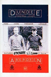 Cromo Dundee - UK Football 1985-1986 - Panini
