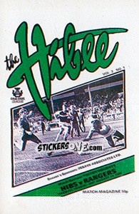 Sticker Hibernian - UK Football 1985-1986 - Panini