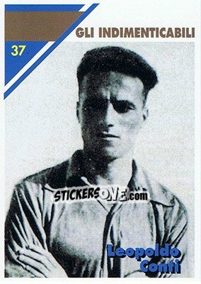 Sticker Leopoldo Conti - Inter Milan 1992-1993 - Masters Cards