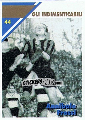 Sticker Annibale Frossi - Inter Milan 1992-1993 n. 44 - Masters Cards