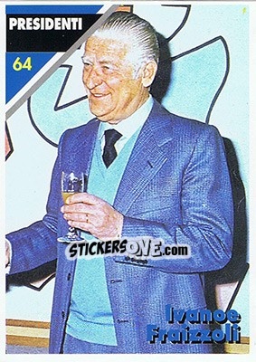 Sticker Ivanoe Fraizzoli - Inter Milan 1992-1993 - Masters Cards