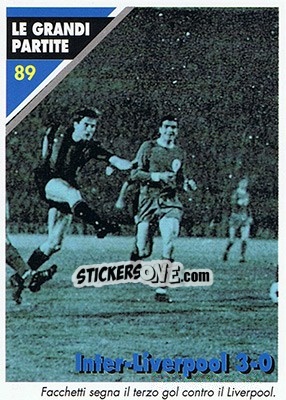 Sticker Inter-Liverpool 3-0  12.05.1965