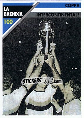 Sticker Coppa intercontinentale - Inter Milan 1992-1993 - Masters Cards