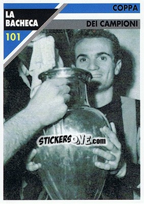 Sticker Coppa dei campioni - Inter Milan 1992-1993 n. 101 - Masters Cards