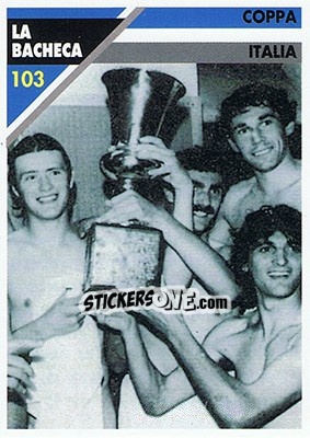Sticker Coppa Italia - Inter Milan 1992-1993 n. 103 - Masters Cards