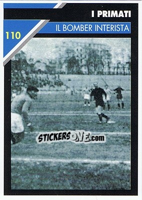 Sticker Il bomber inderista - Inter Milan 1992-1993 n. 110 - Masters Cards
