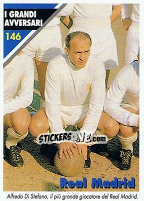 Sticker Real Madrid - Inter Milan 1992-1993 n. 146 - Masters Cards