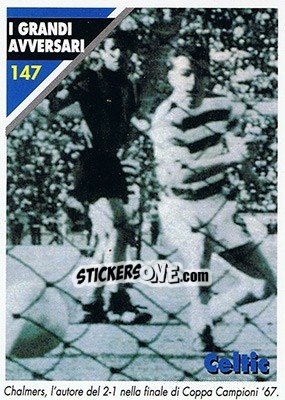 Sticker Celtic - Inter Milan 1992-1993 - Masters Cards