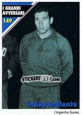 Sticker Independiente - Inter Milan 1992-1993 - Masters Cards