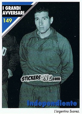 Sticker Independiente - Inter Milan 1992-1993 n. 149 - Masters Cards