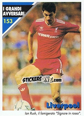 Sticker Liverpool - Inter Milan 1992-1993 - Masters Cards