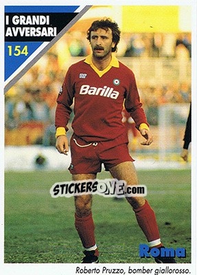 Figurina Roma - Inter Milan 1992-1993 - Masters Cards