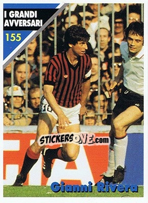 Sticker Gianni Rivera - Inter Milan 1992-1993 n. 155 - Masters Cards