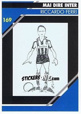 Figurina Riccardo Ferri - Inter Milan 1992-1993 n. 169 - Masters Cards