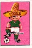 Sticker Juanito (Mascot) - FIFA World Cup Mexico 1970 - Panini