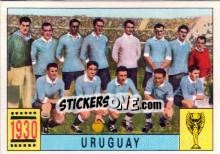 Cromo Winners - Uruguay - FIFA World Cup Mexico 1970 - Panini