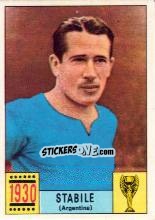 Sticker Stabile (Argentina) - FIFA World Cup Mexico 1970 n. 10 - Panini