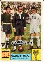 Cromo Combi / Planicka - FIFA World Cup Mexico 1970 n. 13 - Panini