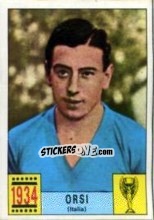 Sticker Orsi (Italy) - FIFA World Cup Mexico 1970 n. 15 - Panini