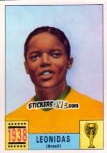 Cromo Leonidas (Brazil) - FIFA World Cup Mexico 1970 - Panini