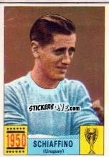 Sticker Schiaffino (Uruguay) - FIFA World Cup Mexico 1970 n. 23 - Panini