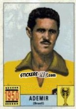 Sticker Ademir (Brazil) - FIFA World Cup Mexico 1970 n. 24 - Panini