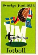 Sticker Poster Brasil 1958 - FIFA World Cup Mexico 1970 n. 31 - Panini