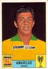Sticker Amarildo (Brazil) - FIFA World Cup Mexico 1970 n. 40 - Panini