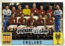 Figurina Winners - England - FIFA World Cup Mexico 1970 - Panini