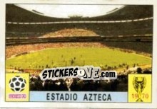 Figurina Azteca Stadium - FIFA World Cup Mexico 1970 - Panini