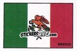 Sticker Flag - FIFA World Cup Mexico 1970 - Panini