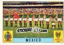 Cromo Team - FIFA World Cup Mexico 1970 - Panini