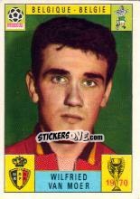 Sticker Wilfried van Moer - FIFA World Cup Mexico 1970 n. 72 - Panini