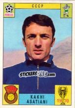 Sticker Kakhi Asatiani - FIFA World Cup Mexico 1970 n. 103 - Panini