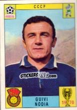 Sticker Guivi Nodia - FIFA World Cup Mexico 1970 n. 106 - Panini