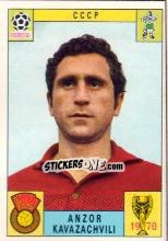 Sticker Anzor Kavazachvili - FIFA World Cup Mexico 1970 n. 108 - Panini