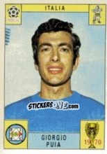 Sticker Giorgio Puia - FIFA World Cup Mexico 1970 - Panini