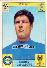 Cromo Sandro Salvadore - FIFA World Cup Mexico 1970 - Panini