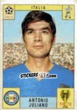 Cromo Antonio Juliano - FIFA World Cup Mexico 1970 - Panini