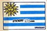 Figurina Flag - FIFA World Cup Mexico 1970 - Panini