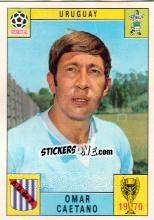 Figurina Omar Caetano - FIFA World Cup Mexico 1970 n. 133 - Panini