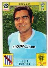 Sticker Luis Cubilla - FIFA World Cup Mexico 1970 - Panini