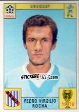 Sticker Pedro Virgilio Rocha - FIFA World Cup Mexico 1970 n. 136 - Panini