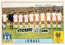 Sticker Team - FIFA World Cup Mexico 1970 - Panini