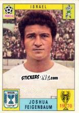 Sticker Joshua Feigenbaum - FIFA World Cup Mexico 1970 - Panini